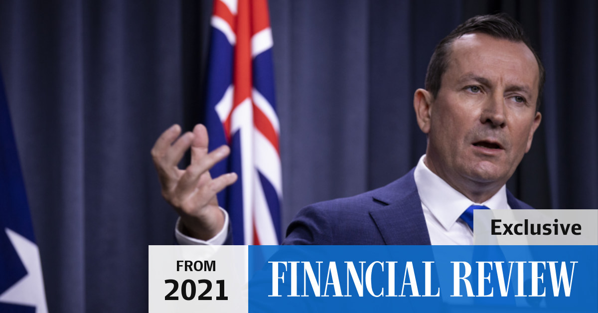 Australia GST reform WA flags battle over tax split